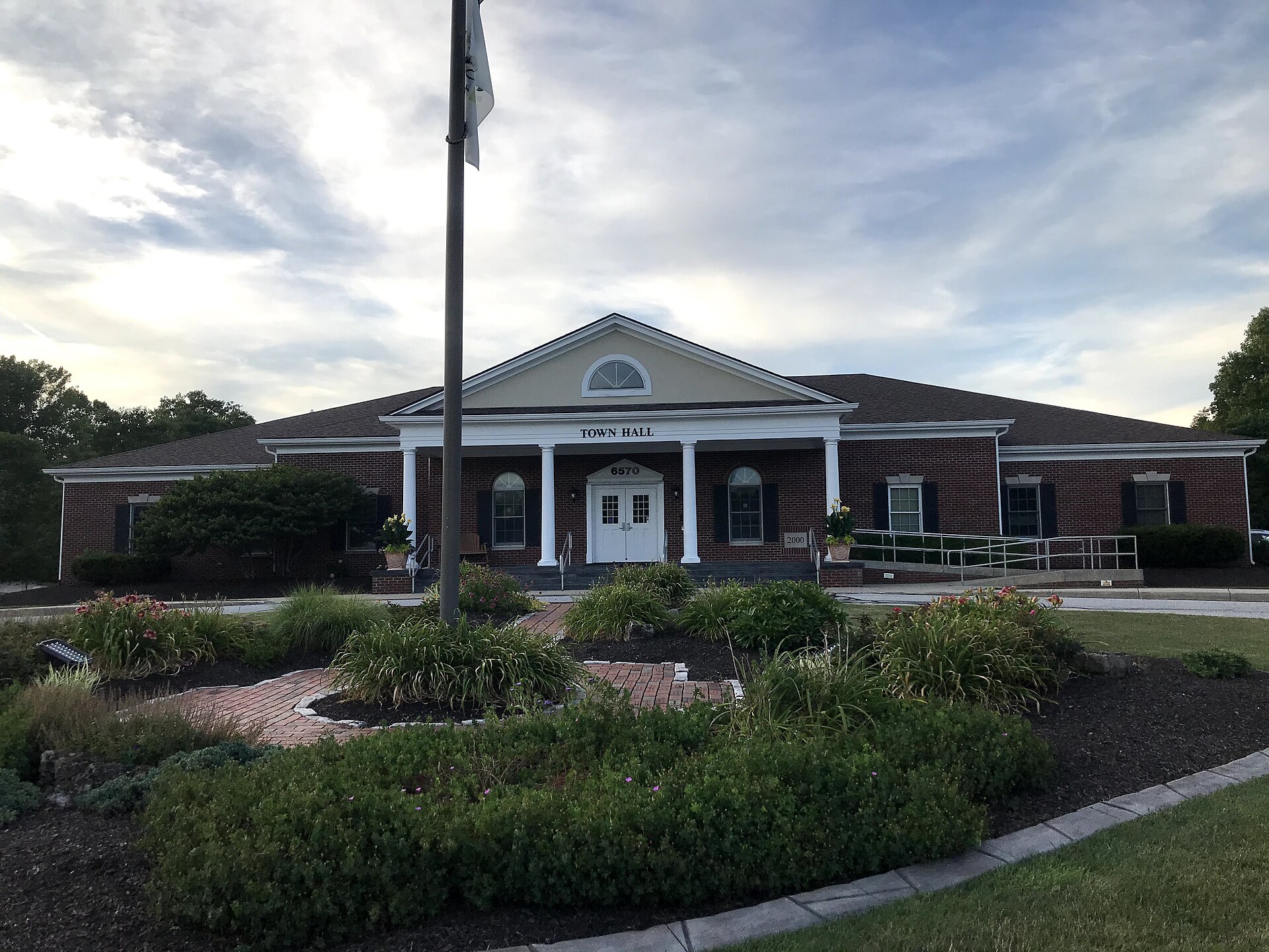 Avon Town Hall in Avon, Indiana